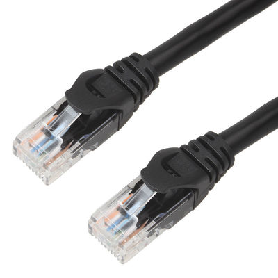 cabo do gato 6a UTP de 10Gps 24AWG, gato 6a ampère do cabo de remendo do revestimento de PVC BC7/0.2