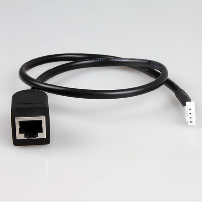 Fêmea industrial eletrônica do chicote de fios RJ45 do fio de ROHS a JST Molex 1,0 passo de 1,25 2.0mm
