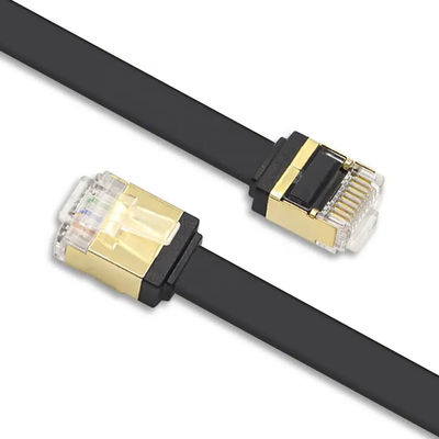 Revestimento liso ultra fino da rede Cat5e CAT6 LSZH do cabo de remendo do RJ45 Cat7