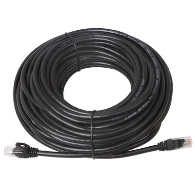 24AWG cabo de remendo estável de UTP do gato 6, cabo do gato 6 do remendo do conector RJ45