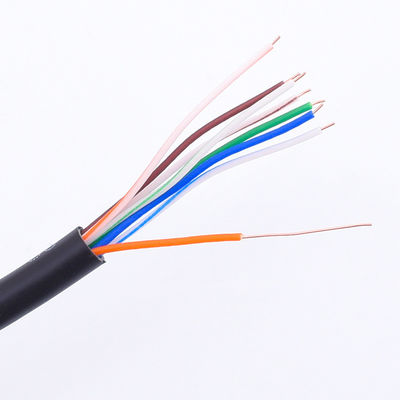 Patch Cord de Cobre 24AWG Cat 5e , BC7/0,2 Revestimento de PVC UTP Cat5e Patch Cable