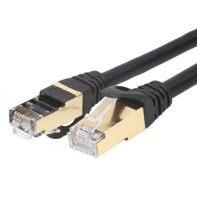 Gigabit de alta velocidade 10Gbps 600MHZ do cabo durável do remendo dos ethernet do gato 7