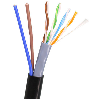 Revestimento de PVC prático de múltiplos propósitos do cabo antiusura de 300m UTP Cat5e
