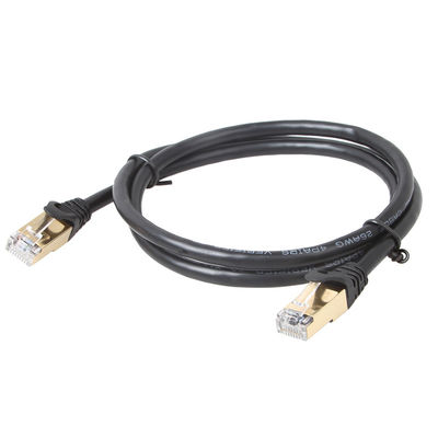 Gato 6 do cabo do remendo do computador 1000Mbps, gato de cobre puro 6 do cabo de remendo 24AWG RJ45