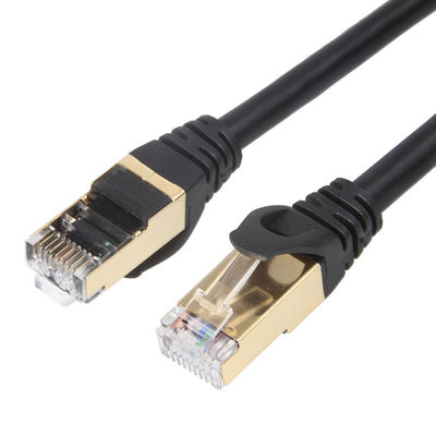 Gato 6 do cabo do remendo do computador 1000Mbps, gato de cobre puro 6 do cabo de remendo 24AWG RJ45