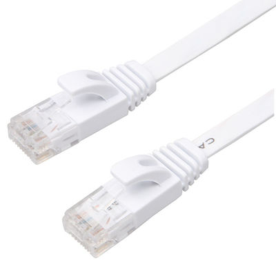 Calibre de diâmetro de fios liso contínuo da alta velocidade 30 do cabo do remendo do modem Cat6 com grampos