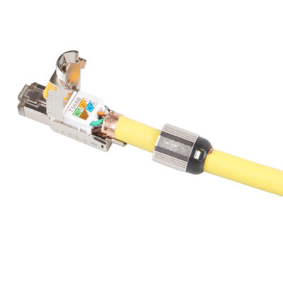 Cabo estável do ftp de 22AWG Cat6a S, 4 pares LSHF LSOH Cat6a S/FTP LSZH