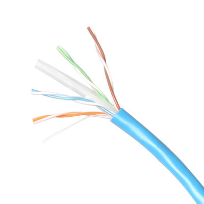 Condutor do CCA do cobre da isolação TIA568 C.2 do PE do cabo da rede do gato 6a de UTP 500Mhz