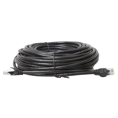 Conector modular preto da tomada de LSZH UTP Cat6a Lan Cable With CMG
