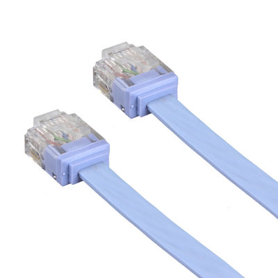 RJ45 HDPE do cabo liso dos ethernet Cat5e porque para a instrumentação encalhada