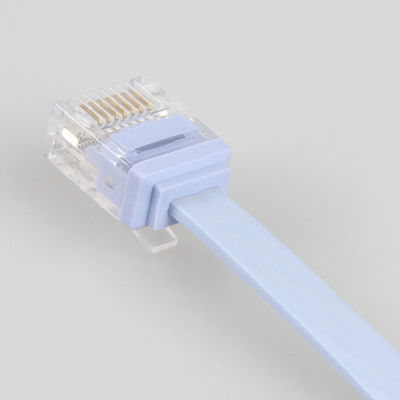 RJ45 HDPE do cabo liso dos ethernet Cat5e porque para a instrumentação encalhada