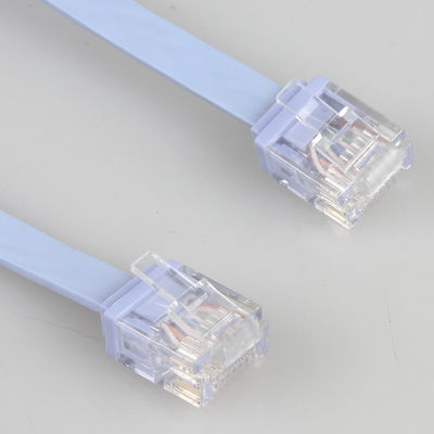 RJ45 HDPE do cabo liso dos ethernet Cat5e porque para a instrumentação encalhada