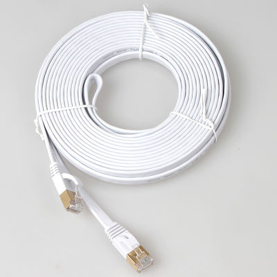 SFTP protegeu bens multicoloridos dos ethernet lisos do cabo de remendo Cat7