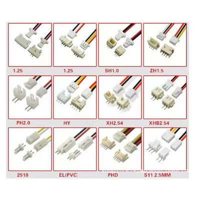 6Pin 8Pin 10 Pin Custom Cable Harness, HORAS das cablagens elétricas de JST