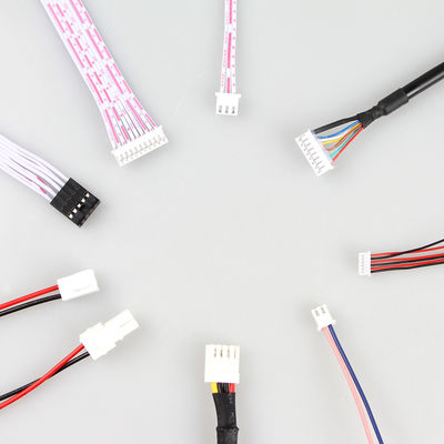 cabo 1Pin 2Pin 40 Pin For Industry do chicote de fios do fio do passo de 0.8mm 1.25mm