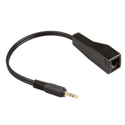 Conjuntos feitos sob encomenda do fio de Cat5 Cat6 3.5mm estereofônicos ao prolongamento RJ45 audio fêmea