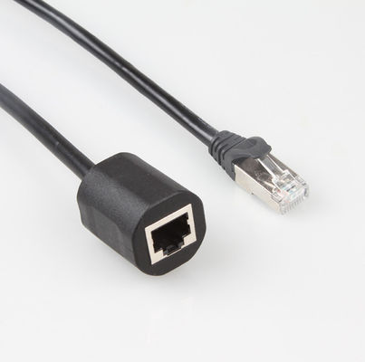 Homem RJ45 de alta velocidade prático do cabo de remendo do ftp Cat6 à extensão fêmea