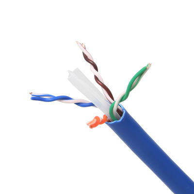 Os ethernet estáveis Cat6 remendam o revestimento de alta velocidade do PVC LSZH do UPC do cabo