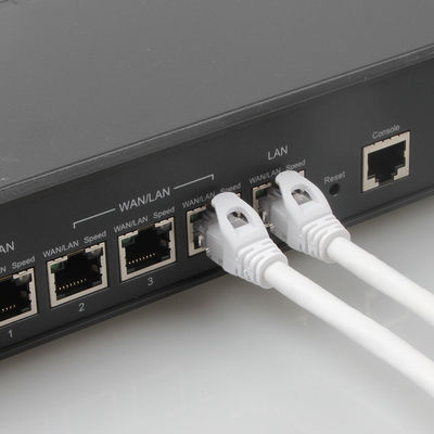 Revestimento de Lan Cables Copper 7/0.2 PVC/LSZH dos ethernet do gato 6a do OEM com o conector RJ45