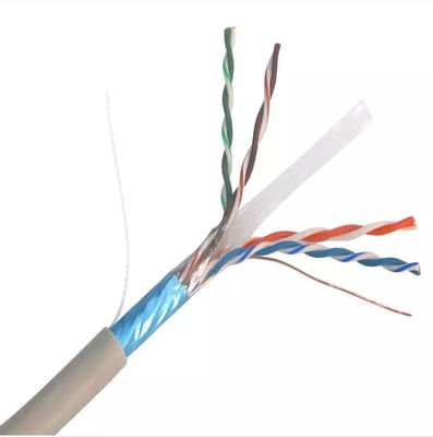 Cabos internos CCA Cat 6 FTP Ethernet LAN 4 pares 305 m de comprimento alta velocidade