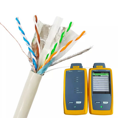 Cabos internos CCA Cat 6 FTP Ethernet LAN 4 pares 305 m de comprimento alta velocidade