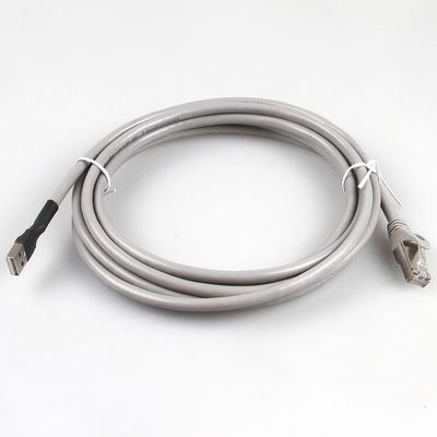 Cabo ethernet do computador 8P8C RJ45, USB durável ao cabo do adaptador RJ45