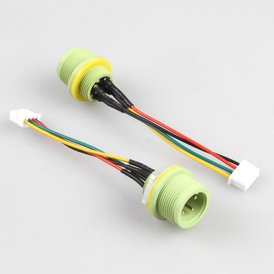 Conector de cabo industrial impermeável M16 do chicote de fios do fio IP68 4pins a XH2.5