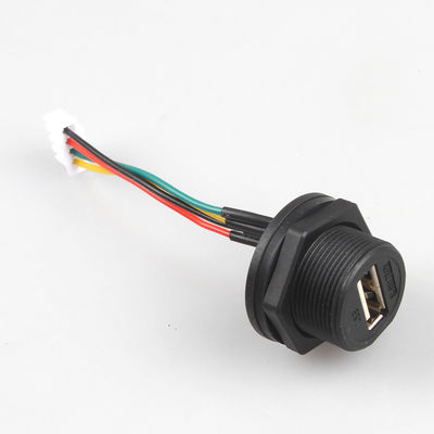 Passo impermeável de XH2.54 4P USB Front Cable Wire Harness Manufacturing 2.54mm