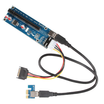 Cabo prático do chicote de fios do fio de 60cm, cartão posto computador do adaptador do montante