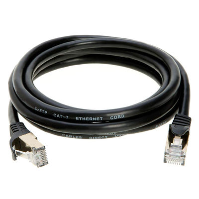 O dobro multicolorido estável do cabo dos ethernet do gato 7 protegeu ftp RJ45 de STP SSTP