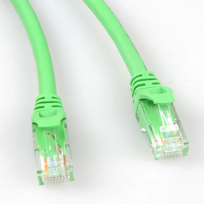 A rede verde prática cabografa o protetor dos 10m 30m 50m UTP do comprimento de Cat6a