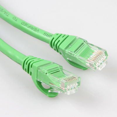 A rede verde prática cabografa o protetor dos 10m 30m 50m UTP do comprimento de Cat6a