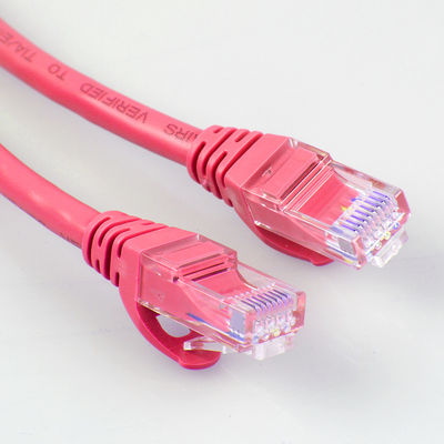 26AWG cabo de remendo do ftp UTP Cat6a 4 pares de cor vermelha de múltiplos propósitos