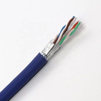 O cabo ethernet durável da rede de 23AWG Cat5e, 4 pares 1000ft UTP protegeu o cabo