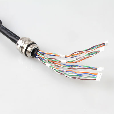 Cat6a1 personalizado fábrica ao cabo da rede de cabo de 4 remendos para projetar