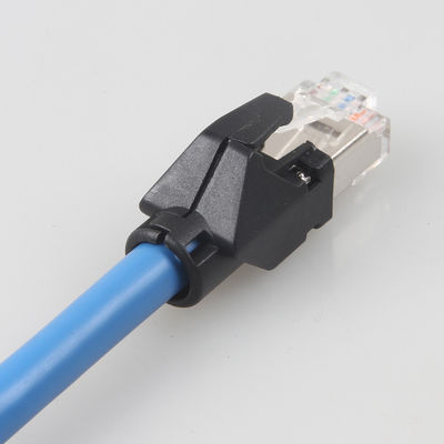 Cabo ethernet de Cat6a S/FTP 6 pés de cabo industrial da rede da corrente do arrasto do remendo do cabo da rede do RJ45
