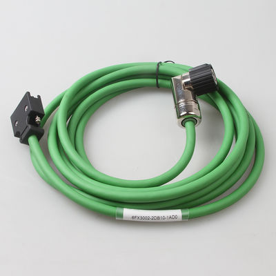 V90 6FX3002-2DB10 Cabos de codificação Servo motor conector plug com cabo verde instalação fixa