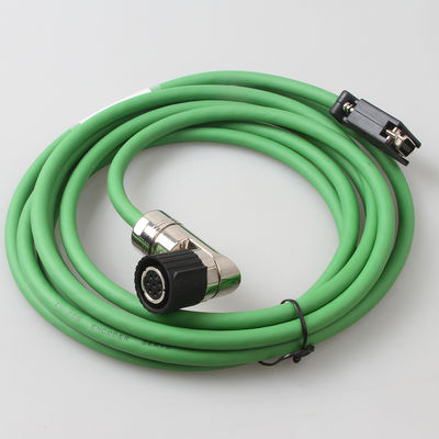 V90 6FX3002-2DB10 Cabos de codificação Servo motor conector plug com cabo verde instalação fixa
