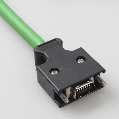 Cable de servo-codificador do motor V90 incremental 6FX3002-2CT12-XXXX Servo-Wire